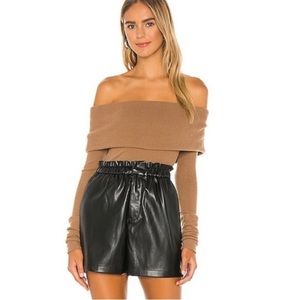 Free People Snow Bunny Off the Shoulder Top